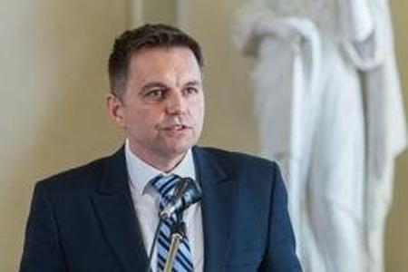 Slovak Finance Minister Peter Kažimír 