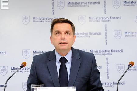 Finance Minister Peter Kažimír