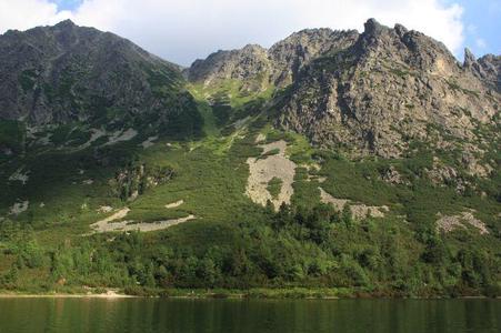 Sedlo pod Ostrvou in the High Tatras