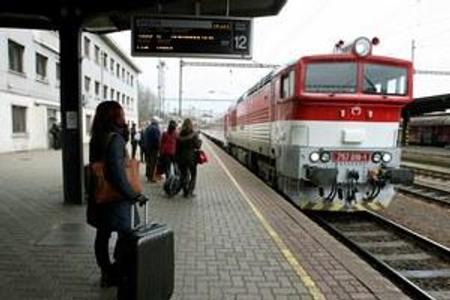 Train travel to Košice via south to return
