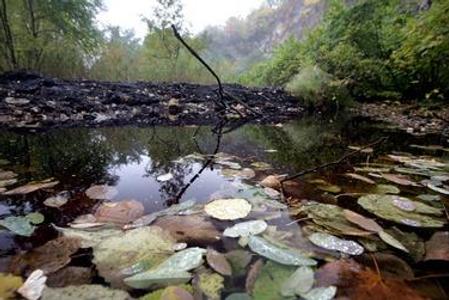There are about 120 old industrial waste dumps in Slovakia.