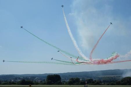 Frecce Tricolori at SIAF 2015