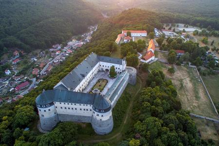 Red Stone Castle (Červený Kameň) in Častá, Bratislava Region, easily accessible by public transport, serves as a furniture museum in the first place. 