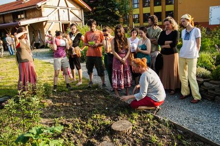 The Spring Harmony festival at the Sosna eco-centre. 