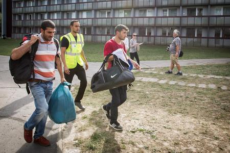 First temporary asylum seekers from Austria arrive in Gabčíkovo
