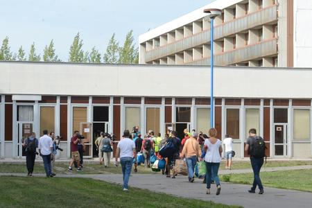 Syrian asylum seekers from Austria in Gabčíkovo
