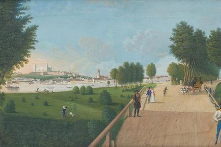 CANCELLED! Apart from merely watching art works, national offers also Talking Art event with curators and lecturers. Biedermeier exhibition - Sebastian Lohann Feitzelmeyer: Petržalka Park, 1825 (Bratislava City Gallery)