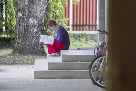 Family background affects interest in education.