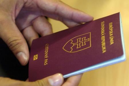 Slovak passport.