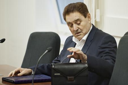 Jozef Majský in court.