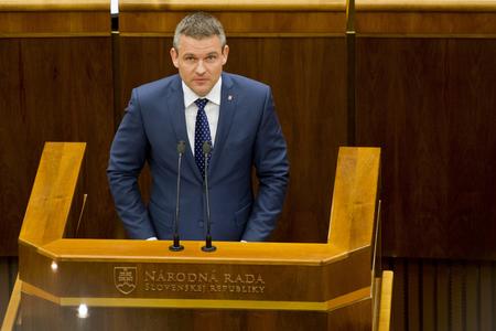 Vice prime minister for investments Peter Pellegrini 