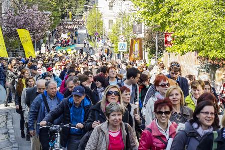 Teachers protest against government’s manifesto