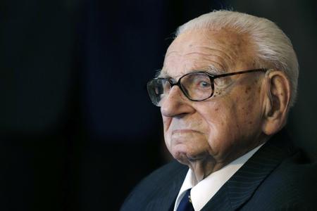 Sir Nicolas Winton in 2014
