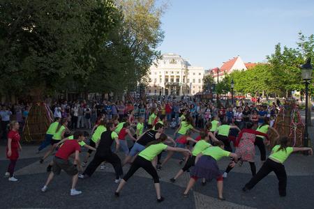 The International Dance Day 2012 was held also in Hviezdoslavovo Square.