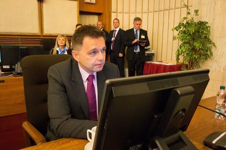 Finance Minister Peter Kažimír