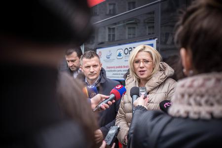 Corina Cretu in Brtislava, illustrative stock photo. 