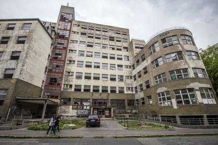 Former policlinic at Bezrucova street in central Bratislava. 