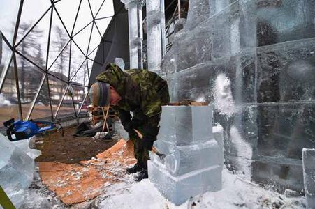 Ice cathedrla at Hrebienok, November 2015