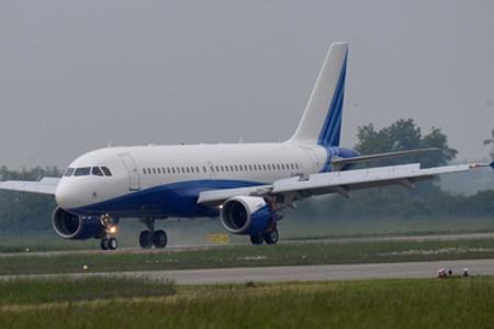 Government Airbus lands in Bratislava