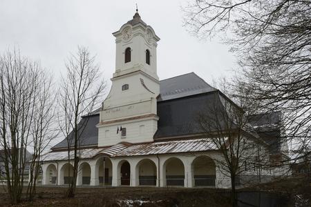Historic salt store in Prešov.