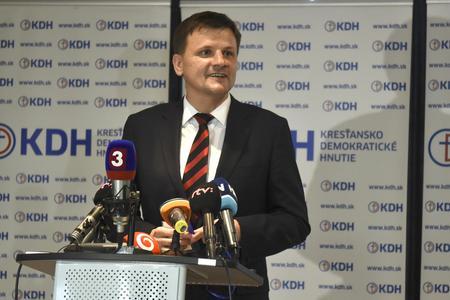 Alojz Hlina took over at the helm of KDH