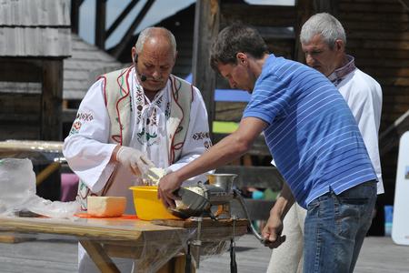 Nationwide shepherd's feast Ovenálie in Východná.