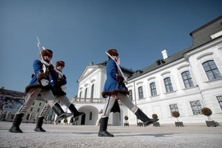 Presidential Palace in Bratislava.