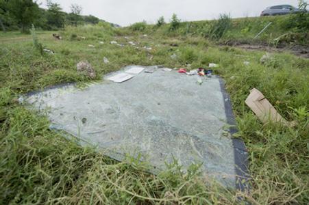 Site of the crash of Slovak bus on June 22, 2016 in Niš, Serbia - illustrative stock photo. 
