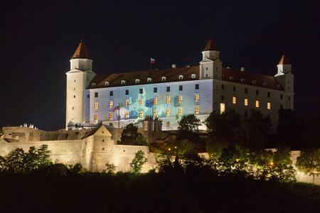 Bratislava offered a number of luminous events during the night before the beginning of the presidency.