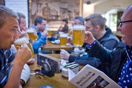 Just 119 to go. Slovakia consumed 120 large beers per person last year.