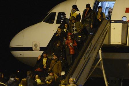 Christian refugees from Iraq arrive in Slovakia