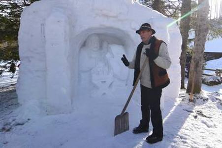 Snow Bethlehem at Rainer mountain chalet returns