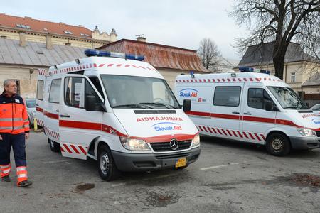 Two ambulances were sent to Moldova as part of the development aid in 2014.