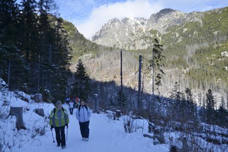 Winter hiking
