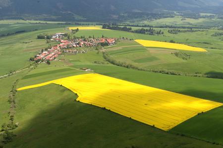 Arable land in Slovakia.