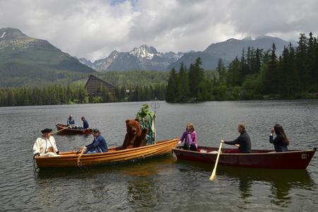 Štrbské Pleso, illustrative stock photo.