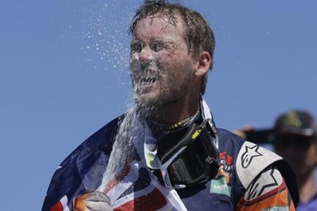 Štefan Svitko won second place in Rally Dakar.