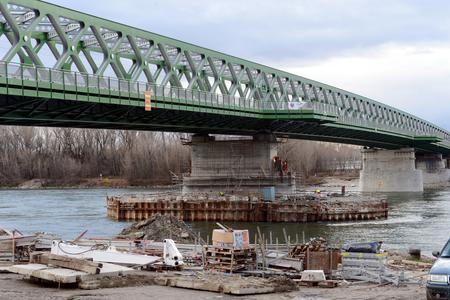 The new 'Old Bridge' in Bratislava.