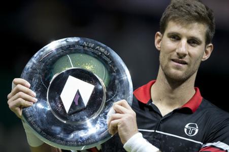 Kližan and his Rotterdam trophy