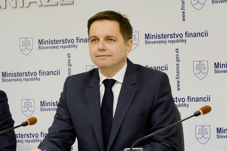 Finance Minister Peter Kažimír 