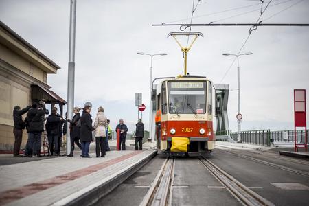 First trams cross Bratislava’s Old Bridge