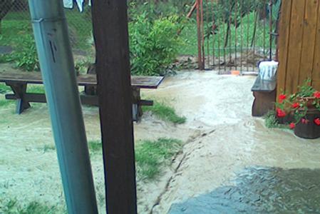 In Bardejov, a storm already caused damage on July 26.