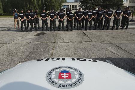 Police officers in Hungary again