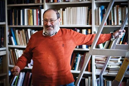 Umberto Eco, the Italian lover of comics, blasphemist, pamphletist, and author of a postmodern novel that raises its own reader.