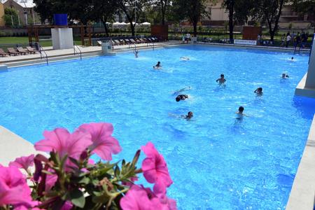 Červená hviezda (Red Star) swimming pool in Košice.