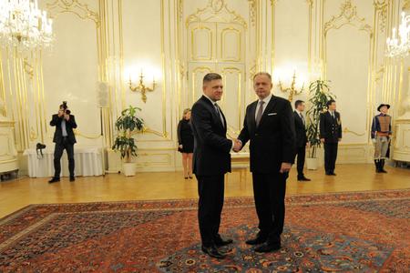 President Kiska appoints Prime Minister Robert Fico. 