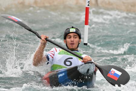 Jakub Grigar in the Olympic semifinals