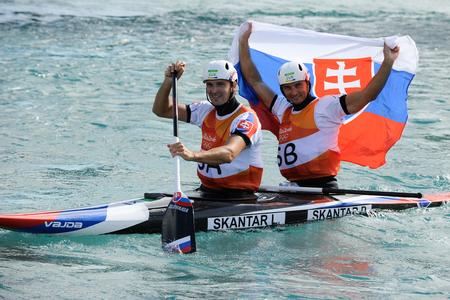 Slovaks won gold medal in water slalom