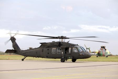 The first two Black Hawks land in Slovakia