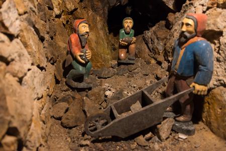 Mine dwarfs, permoníci, can be sometimes spotted in Slovak mines, the legend has it.